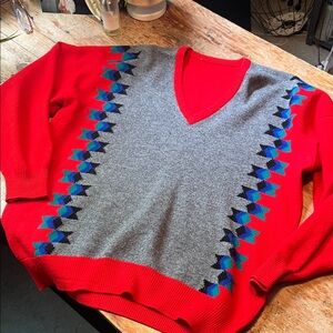 Vintage Pendleton V-Neck Sweater